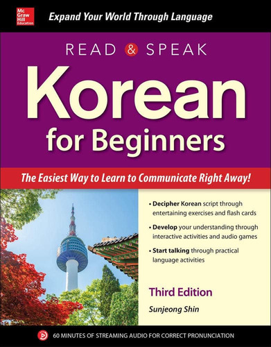 Libro Read And Speak Korean For Beginners, Third Edinglés