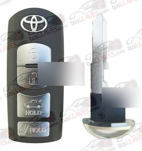 Llave Toyota Yaris Control Smart 2016 / 2019