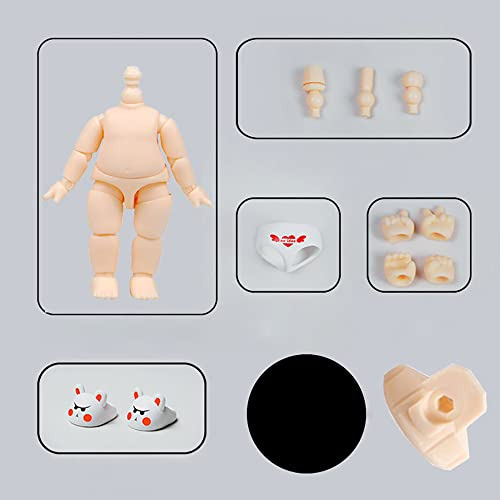 Xidondondon 5.7cm Doll Body Adecuado Para Gsc, Sto, 1/12 Bjd