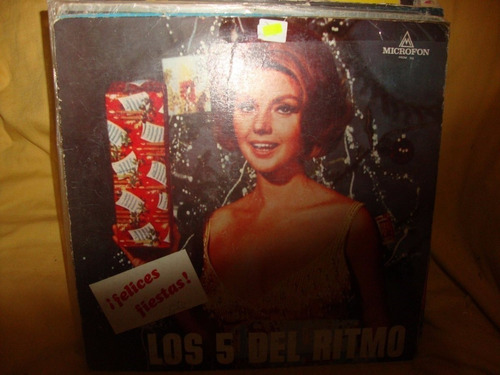 Vinilo Los 5 Del Ritmo Felices Fiestas C2