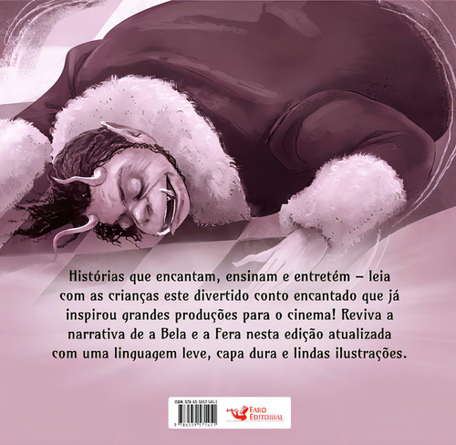 A Bela E A Fera, De Leprince De Beaumont, Jeanne-marie. Editora Moby Dickens, Capa Mole Em Português