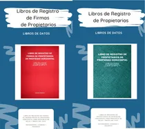 Comprar Libro De Registro De Firmas Y Propietarios Para Provincia
