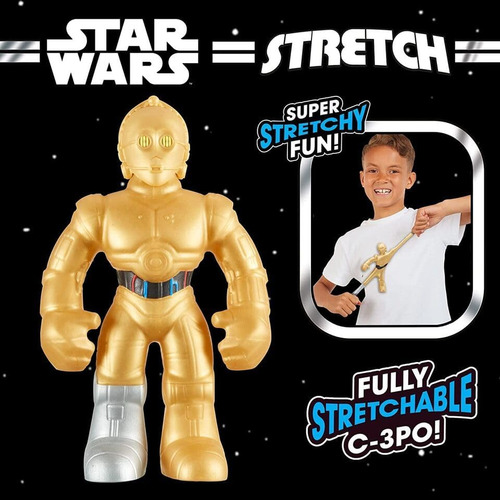 Figura Star Wars Mini Stretch Armstrong C-3po