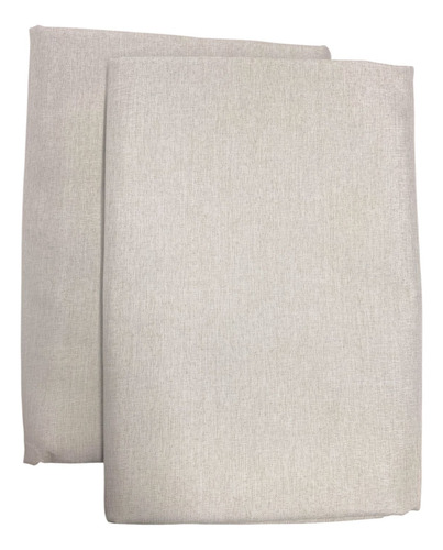 Cortinas Blackout Lino | 2 Paños 210x135 Natural