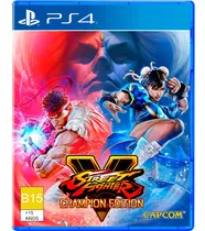 Comprar Street Fighter V  Champion Edition Capcom Ps4 Físico