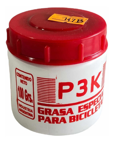 Grasa Especial Para Bicicleta 100 Gramos P3k C-147b