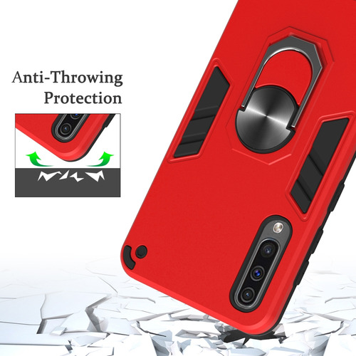 Funda Para Galaxy A50 A50s Y A30s Armor De Uso Rudo Anillo