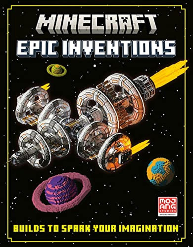 Minecraft: Epic Inventions (Libro en Inglés), de Mojang AB. Editorial Random House Worlds, tapa pasta dura en inglés, 2022
