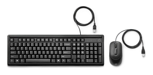 Combo Hp 160 Teclado Y Mouse Usb Alambrico Original 