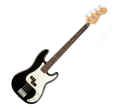 Bajo Eléctrico Fender Player Precision Bass Black Pau Ferro