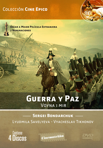 [pack Dvd] Guerra Y Paz (version Rusa) (4 Discos)