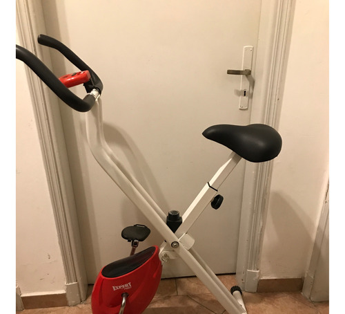 Bicicleta Fija Expert Fitness Plegable Ergométrica