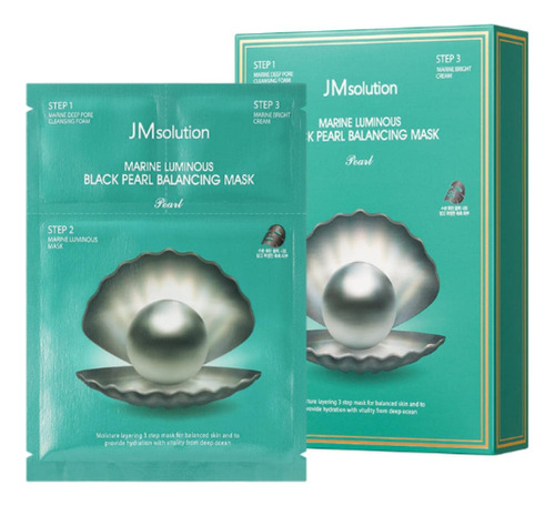 Jmsolution Marine Luminous Pearl Mask -3step Intensive Care-