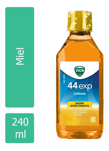 Vick 44 Exp Jarabe Frasco Con 240 Ml Sabor Miel