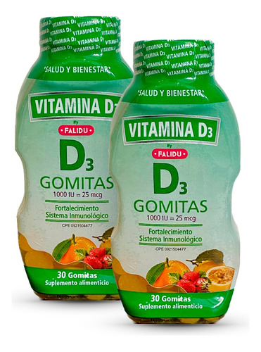 Duopack Falidu Vitamina D 3