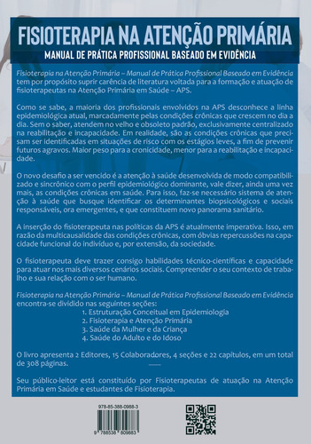 Fisioterapia na Atenção Primária: Manual de Prática Profissional Baseado em Evidência, de Lopes, Johnnatas M.. Editorial Editora Atheneu Ltda, capa mole em português, 2019