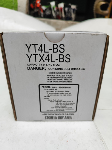 Yuasa Yt4l-bs Bateria