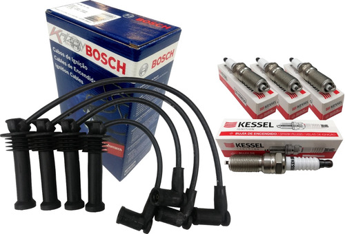 Cables Bosch + Bujias Kessel Ford Focus 2 Motr 1.6 16v Sigma