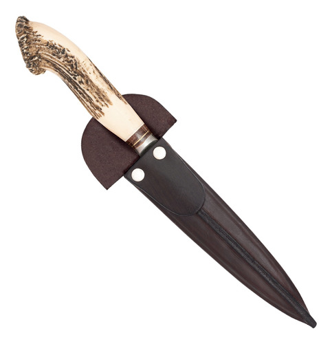 Cuchillo Eco 14 Cm Acero Inox Vaina Vaqueta