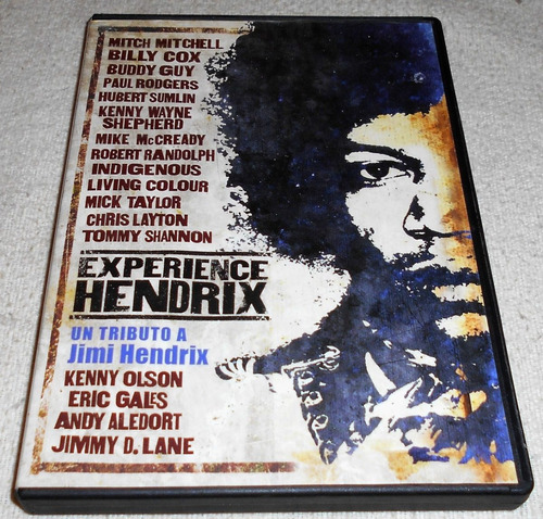 Dvd Tributo A Jimi Hendrix Experience Hendrix Concierto