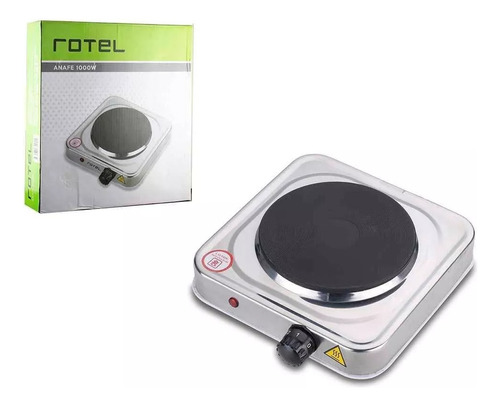 Anafe Rotel 1 Disco 1000 W Eléctrico Acero Inoxidable Maria 