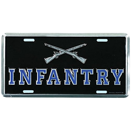 Infantry License Plate