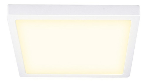 Lampara Tecnolite 24PTLLEDC30MVB Sobre Poner Techo Blanco 24w Luz Suave Cálida