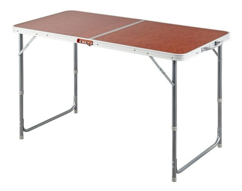 Imagen 1 de 9 de Mesa De Campamento Plegable Para 4-6 Personas Quechua