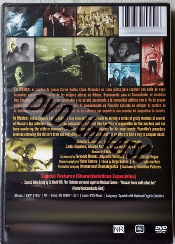 Dvd Ladrón De Cadáveres. Wolf Ruvinskis. Columba Domínguez.