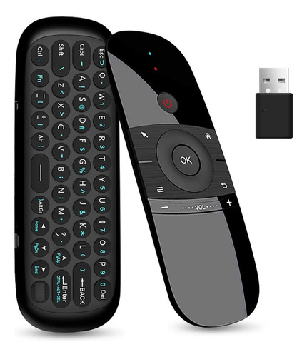 Wechip W1 Universal Tv Remote Air Mouse, Teclado Inalambrico