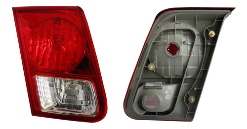 Calavera Int Civic Sedan 2003 4ptas Rojo/bco Izquierda Opt