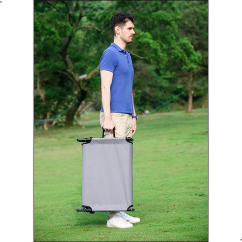 Catre Plegable Ozark Trail 300lb Camping Camastro Outdoor Color Gris