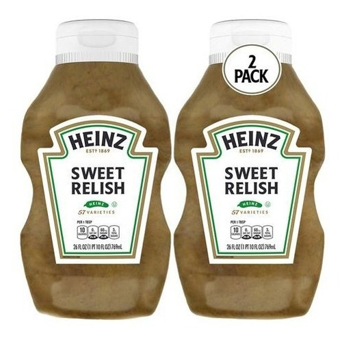 Heinz Pepinillos Dulces X 2 Unid 769 Ml- - mL a $31