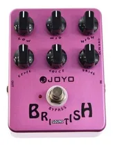 Comprar Pedal de efecto Joyo Vintage British Sound JF-16 rosa