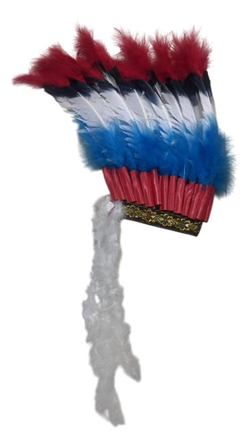 Diadema De Sombrero Indio Para Mardi Gras, Carnaval,