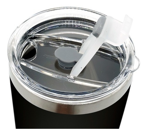 Imagen 2 de 2 de Vaso Térmico Con Tapa De Acero Inoxid Frio/calor Con Sorbete Nombre Del Diseño 14012-14013