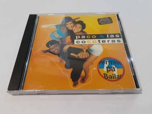 Permiso Pa' Bailar, Paco & Las Cocoteras Cd 1998 Nacional Nm