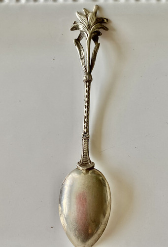 Antiguas Cucharitas Plata 800. Origen: Lugano, India (Usado)