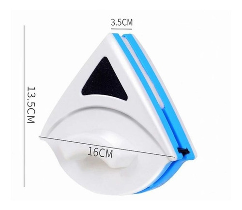 Limpia Vidrios Magnetico Triangular