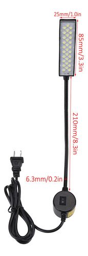 2 Pzs Luces Para Máquinas De Coser Lámpara Magnético 30 Led