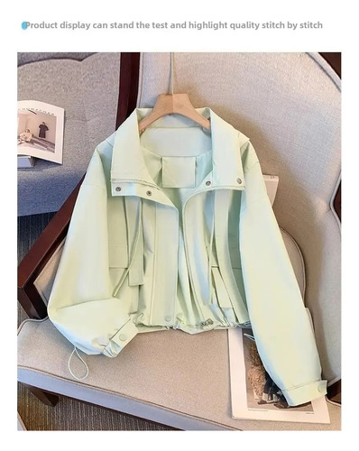Chaqueta Casual Con Capucha Para Mujer, Estilo Urbano De Pri