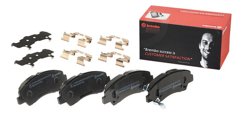 Kit Delanteras Balatas Bajos Metales Brembo Grand I10 15/19