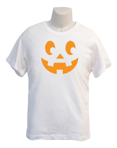 Polera Calabaza Tierna - Polo Niño - Halloween - Regalo