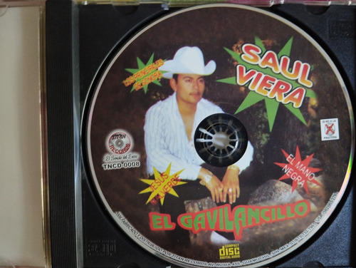 Saúl Viera Cd El Mano Negra V (Usado)