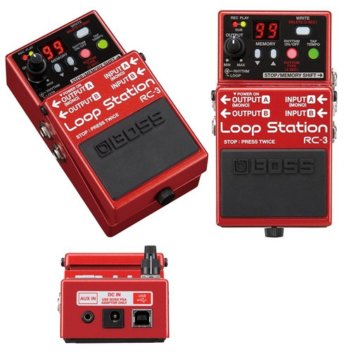 Pedal Boss Rc-3 Loop Station Envio Gratis Cuo