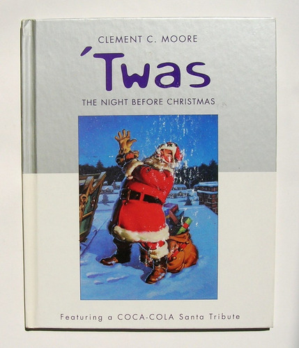 Clement C. Moore Santa Clos De Coca Cola Libro Ilustrado