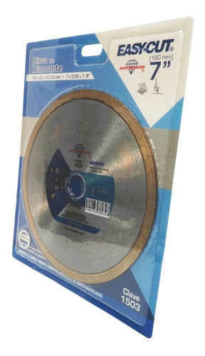 Disco De Diamante Austromex 7 1503 Easy Cut Color Gris