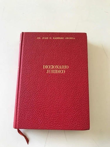Diccionario Jurídico Juan D. Ramírez Gronda