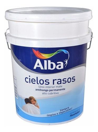 Pintura Cielos Rasos Alba Cielorrasos 20lts | Giannoni