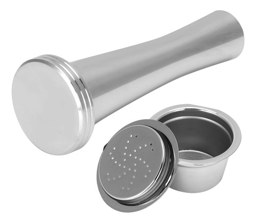 Juego De Filtros Recargables Para Cápsulas De Café Y Cuchara
